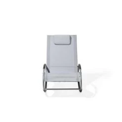 Beliani Tuinligstoel CAMPO - Grijs Polyester, Pvc -Beroemde Tuinmeubel Winkel 0c75af79d919404d81a3ad45aac5f0f2