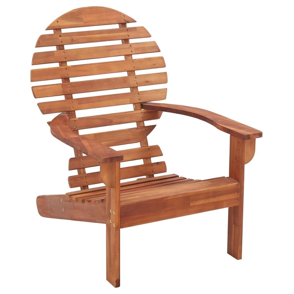 VidaXL Stoel Adirondack Massief Acaciahout 3 VidaXL Stoel Adirondack Massief Acaciahout