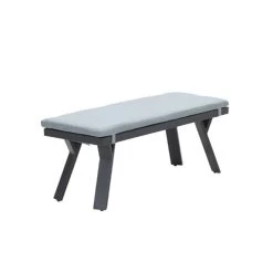 Garden Impressions Senja Sport Tuinbankje 110x40xH45 - Mint Grijs -Beroemde Tuinmeubel Winkel 1000025704 0103