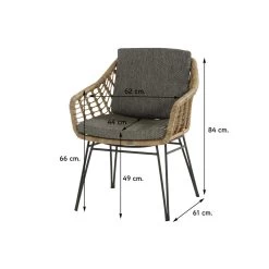 4 Seasons Cottage Tuinstoel (1 St.) 8 4 Seasons Cottage Tuinstoel (1 St.) -Beroemde Tuinmeubel Winkel 1000031704 0102