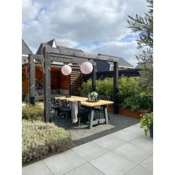 VDG Jasmine Dining Tuinstoel - Black 9 VDG Jasmine Dining Tuinstoel - Black -Beroemde Tuinmeubel Winkel 1000031706 0103