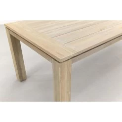 Allure VDG Rome Teak Tuintafel 240 X 100 Cm. - Grey -Beroemde Tuinmeubel Winkel 1000031716 0103