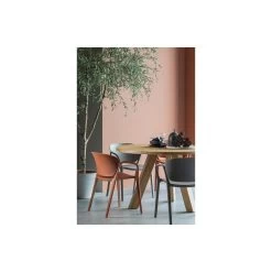 WOOOD Tuinstoel Bent - Kunststof - Terra - Set Van 4 9 WOOOD Tuinstoel Bent - Kunststof - Terra - Set Van 4 -Beroemde Tuinmeubel Winkel 1000033690 0103