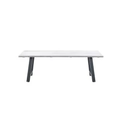 Garden Impressions Leuven Tuintafel 220 X 100 Cm - Donker Grijs -Beroemde Tuinmeubel Winkel 1000035681 0104