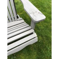 SenS-Line Adirondack Tuinstoel - Hout - Grijs -Beroemde Tuinmeubel Winkel 1000038285 0102