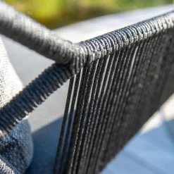 4 Seasons Outdoor Accor Tuinstoel - Donker Grijs -Beroemde Tuinmeubel Winkel 1000040791 0104