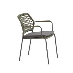 Taste By 4 SeasonsBarista Stapelbare Tuinstoel - Groen -Beroemde Tuinmeubel Winkel 1000040794 0104