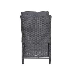 Garden Impressions - Marbella Verstelbare Tuinstoel - Donker Grijs -Beroemde Tuinmeubel Winkel 1000040795 0104