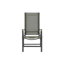 Garden Impressions Santos Tuinstoel Verstelbaar - Mos Groen -Beroemde Tuinmeubel Winkel 1000040801 0104