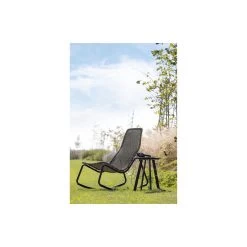 WOOOD Schommelstoel Buiten Tom - Rattan - Naturel - 97x51x95 -Beroemde Tuinmeubel Winkel 1000041308 0103