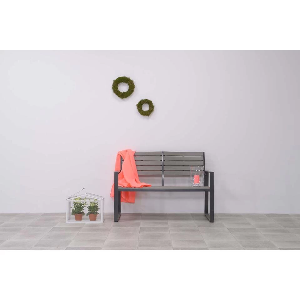 Garden Impressions Detroit Parkbank - Royal Grey 5 Garden Impressions Detroit Parkbank - Royal Grey - Afbeelding 3