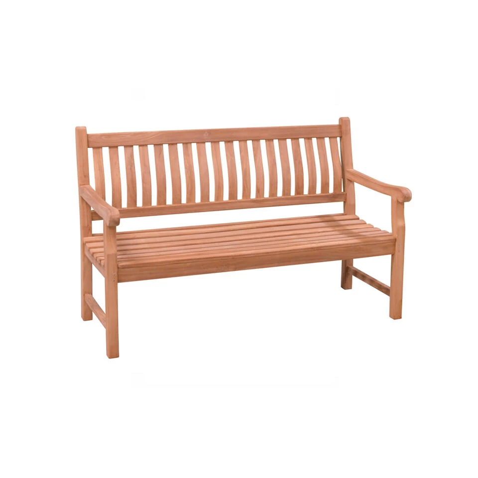 Livingfurn - Tuinbank Bench Patrick - 50x150x60 - Teakhout 3 Livingfurn - Tuinbank Bench Patrick - 50x150x60 - Teakhout