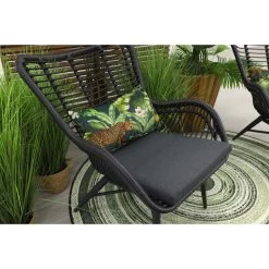 VDG Jasmine Loungestoelen Set - Black -Beroemde Tuinmeubel Winkel 1000048698 0103