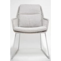 4 Seasons Valencia Dining Tuinstoel - Frozen (1 St.) -Beroemde Tuinmeubel Winkel 1000048775 0102