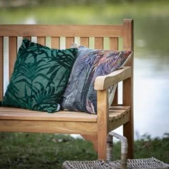 Giga Meubel - Tuinbank Teakhout - 120x60x91cm - Java -Beroemde Tuinmeubel Winkel 1000049440 0102