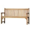 Giga Meubel - Tuinbank Teakhout - 120x60x91cm - Java -Beroemde Tuinmeubel Winkel 1000049440