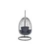 Garden Impressions Panama Swing Egg Hangstoel - Cloudy Grey -Beroemde Tuinmeubel Winkel 1000050055