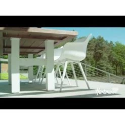 Hartman Yasmani Dining Tuintafel - 180x95 Cm. - White 9 Hartman Yasmani Dining Tuintafel - 180x95 Cm. - White -Beroemde Tuinmeubel Winkel 1000051507 0103