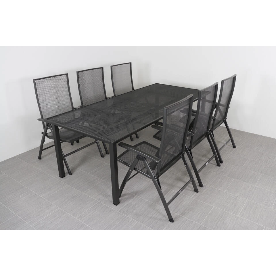 Kettler Strekmetaal Tafel 220x100 Cm 6 Kettler Strekmetaal Tafel 220x100 Cm - Afbeelding 4