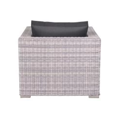 Garden Impressions Tennessee Lounge Stoel - Licht Grijs -Beroemde Tuinmeubel Winkel 1000052347 0103