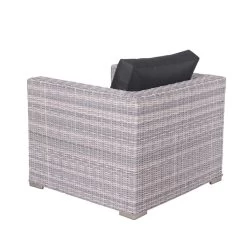 Garden Impressions Tennessee Lounge Stoel - Licht Grijs -Beroemde Tuinmeubel Winkel 1000052347 0104