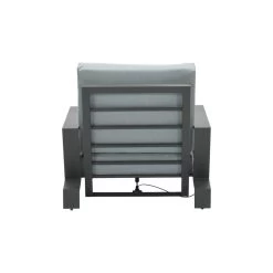 Garden Impressions Lincoln Verstelbare Loungestoel - Mint Grey -Beroemde Tuinmeubel Winkel 1000053546 0103