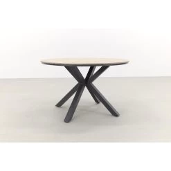 Garden Impressions Edison Tuintafel - 122 Cm. Rond -Beroemde Tuinmeubel Winkel 1000053585 0101
