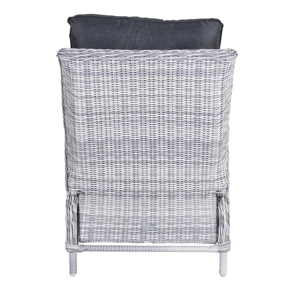 Garden Impressions Santa Rosa Tuinstoel + Voetenbank - L. Grijs 5 Garden Impressions Santa Rosa Tuinstoel + Voetenbank - L. Grijs - Afbeelding 3