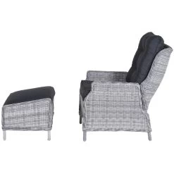 Garden Impressions Santa Rosa Tuinstoel + Voetenbank - L. Grijs 9 Garden Impressions Santa Rosa Tuinstoel + Voetenbank - L. Grijs -Beroemde Tuinmeubel Winkel 1000054028 0104