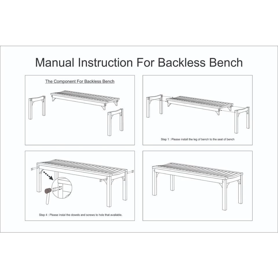 Giga Meubel Tuinbank Teakhout - Naturel - 120cm - Bank Madison 5 Giga Meubel Tuinbank Teakhout - Naturel - 120cm - Bank Madison - Afbeelding 3