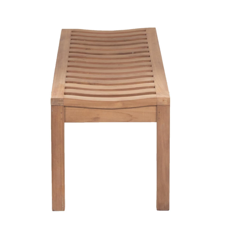 Giga Meubel Tuinbank Teakhout - Naturel - 120cm - Bank Madison 6 Giga Meubel Tuinbank Teakhout - Naturel - 120cm - Bank Madison - Afbeelding 4