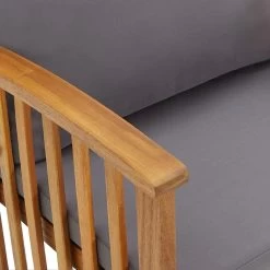 VidaXL Tuinstoelen 2 St Met Kussens Massief Acaciahout -Beroemde Tuinmeubel Winkel 1000056533 0105