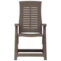 VidaXL Tuinstoelen 2 St Verstelbaar Kunststof Mokka 8 VidaXL Tuinstoelen 2 St Verstelbaar Kunststof Mokka -Beroemde Tuinmeubel Winkel 1000056537 0103