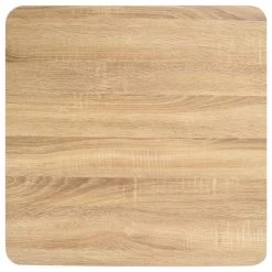 VidaXL Bistrotafel 60x60 Cm MDF Lichtbruin -Beroemde Tuinmeubel Winkel 1000057859 0103