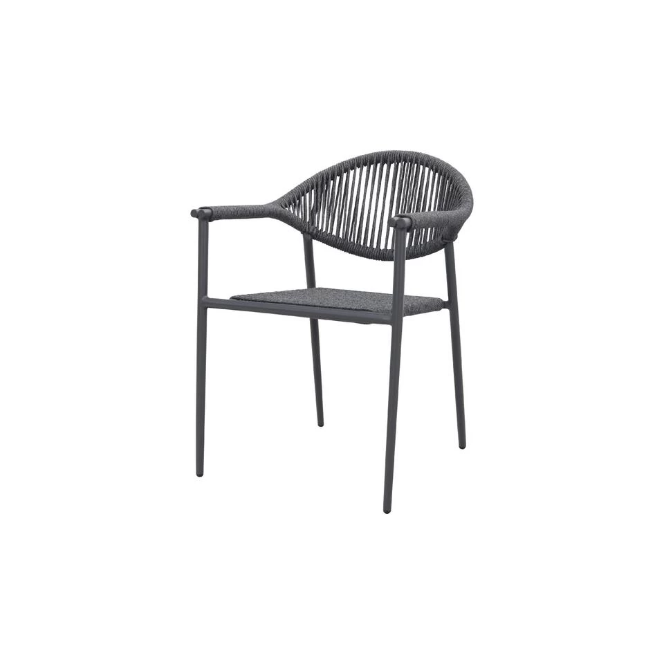 GreenChair Comfort Dining Tuinstoel - Antraciet 3 GreenChair Comfort Dining Tuinstoel - Antraciet