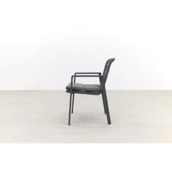 GreenChair Lagoon Stapelbare Tuinstoel - Antraciet 9 GreenChair Lagoon Stapelbare Tuinstoel - Antraciet -Beroemde Tuinmeubel Winkel 1000059394 0103