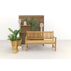 VDG Teakhouten Tuinbank Patrick - 150 Cm 8 VDG Teakhouten Tuinbank Patrick - 150 Cm -Beroemde Tuinmeubel Winkel 1000072937 0102