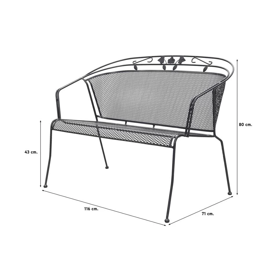 Kettler Toledo Bank 4 Kettler Toledo Bank - Afbeelding 2
