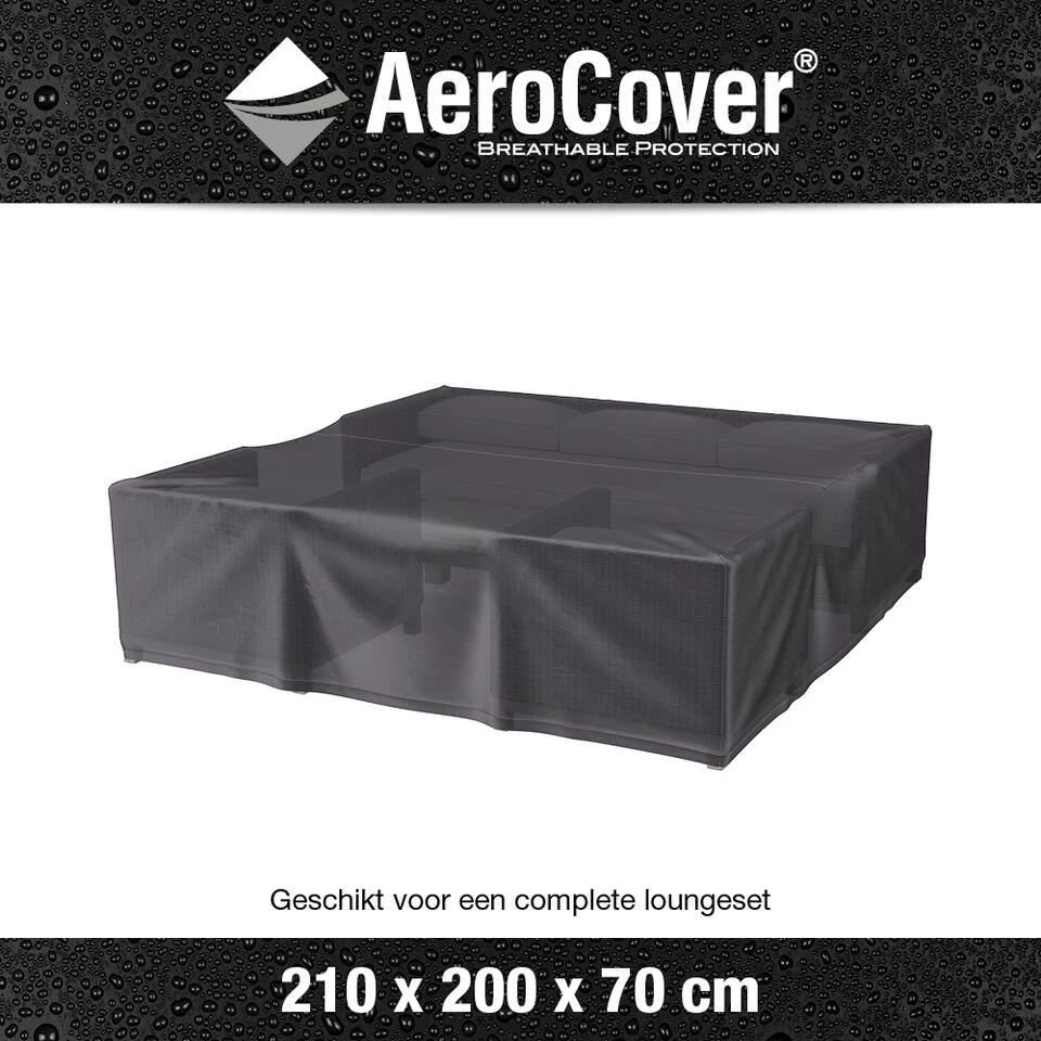 Aerocover Loungesethoes 210x200x70 Cm 4 Aerocover Loungesethoes 210x200x70 Cm - Afbeelding 2