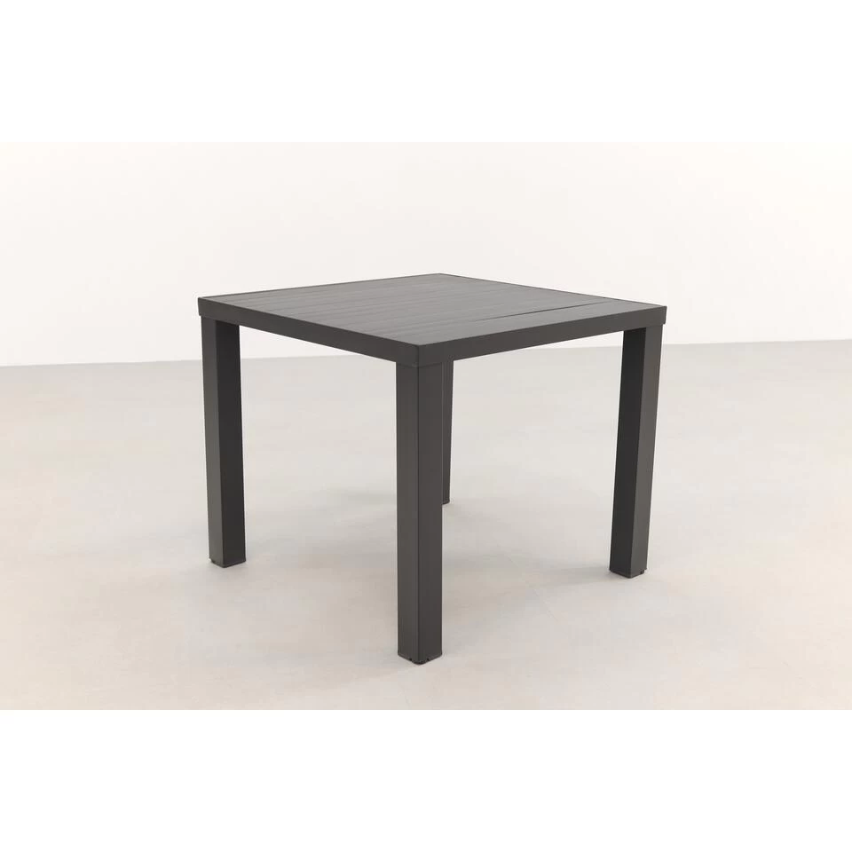 VDG Lena Tuintafel Antraciet - 90 X 90 Cm 5 VDG Lena Tuintafel Antraciet - 90 X 90 Cm - Afbeelding 3