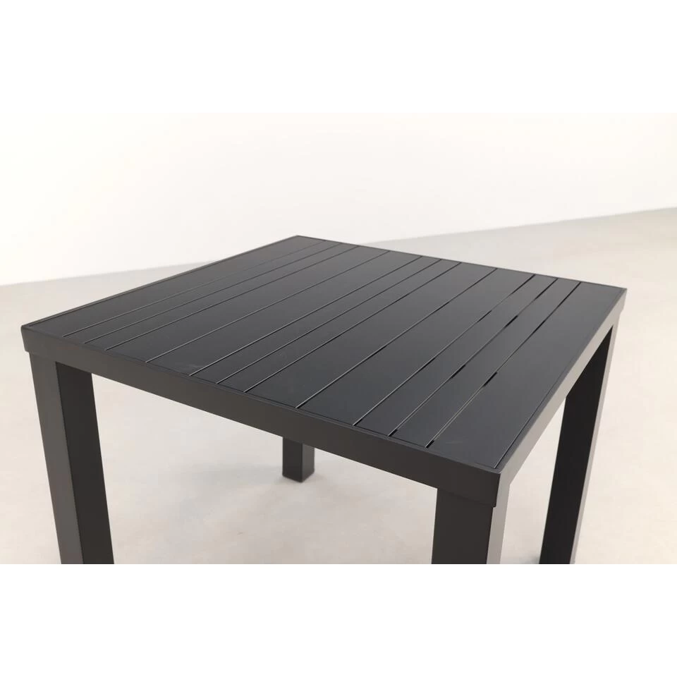 VDG Lena Tuintafel Antraciet - 90 X 90 Cm 6 VDG Lena Tuintafel Antraciet - 90 X 90 Cm - Afbeelding 4