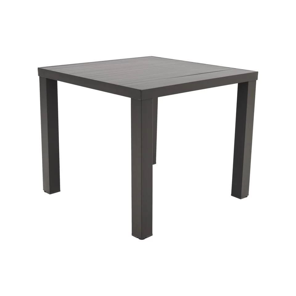 VDG Lena Tuintafel Antraciet - 90 X 90 Cm 3 VDG Lena Tuintafel Antraciet - 90 X 90 Cm