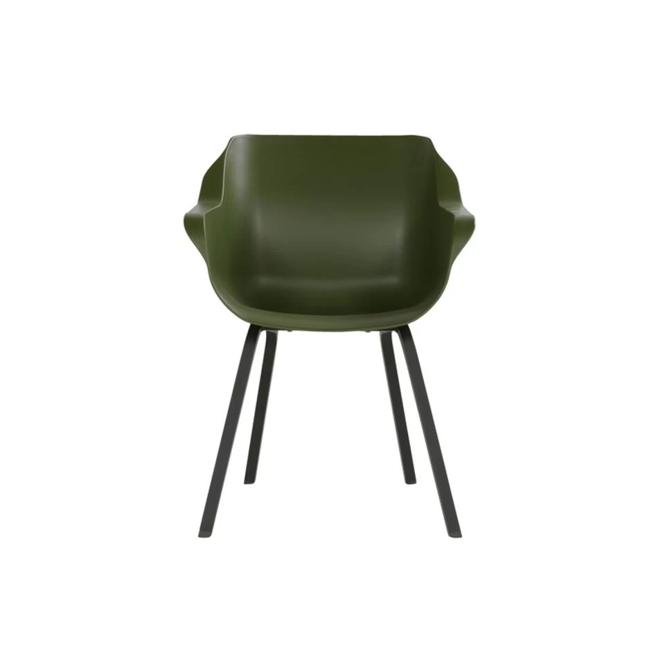 Hartman Sophie Element Dining Armstoel- Moss Groen - 4 St. 4 Hartman Sophie Element Dining Armstoel- Moss Groen - 4 St. - Afbeelding 2