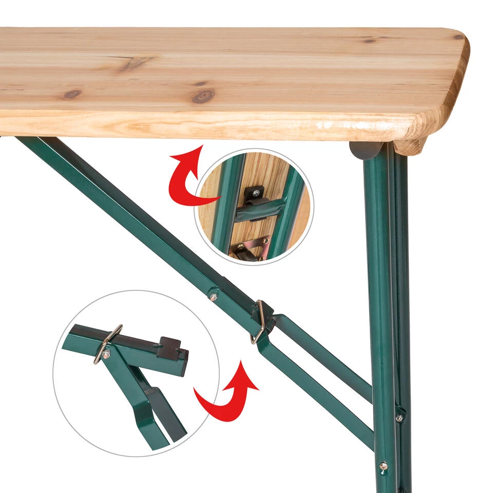 Tectake - Biertafel Hoog "Quatro" 6 Tectake - Biertafel Hoog "Quatro" - Afbeelding 4