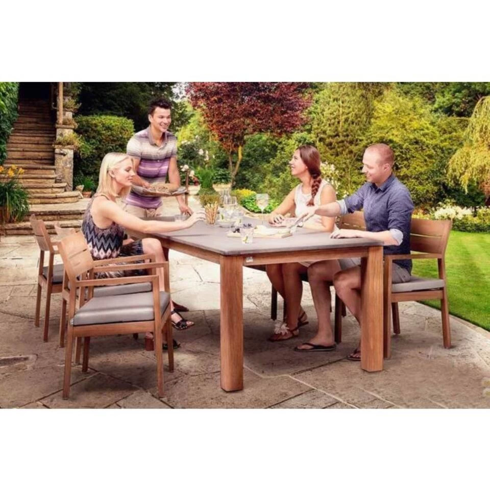 Apple Bee - Tuistoel - Square - Teak 4 Apple Bee - Tuistoel - Square - Teak - Afbeelding 2