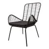 DS4U® Modo Rieten Lounge - Wicker - Zwart -Beroemde Tuinmeubel Winkel 1000088186