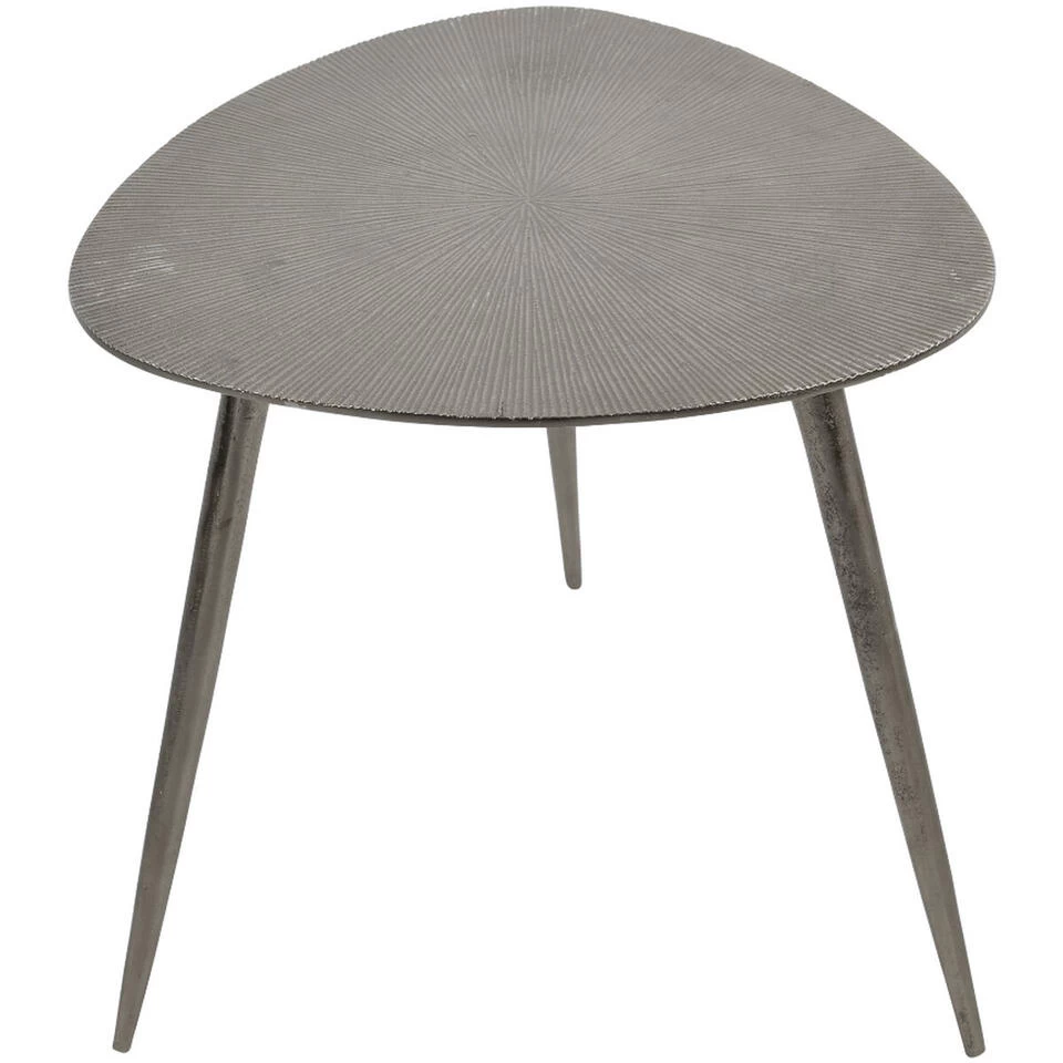 Shine Bijzettafel Brush - Aluminium - Grijs 4 Shine Bijzettafel Brush - Aluminium - Grijs - Afbeelding 2