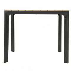 Arezzo Tuintafel Vierkant - Hout - Bruin -Beroemde Tuinmeubel Winkel 1000088280 0102
