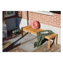 Exotan 3-Zits Tuinbankje Comfort - Teak - Naturel - 44x150x45 -Beroemde Tuinmeubel Winkel 1000088949 0102