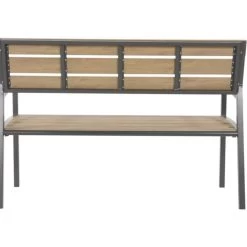 Arezzo Tuinbank 120cm - Hout - Bruin -Beroemde Tuinmeubel Winkel 1000091506 0102